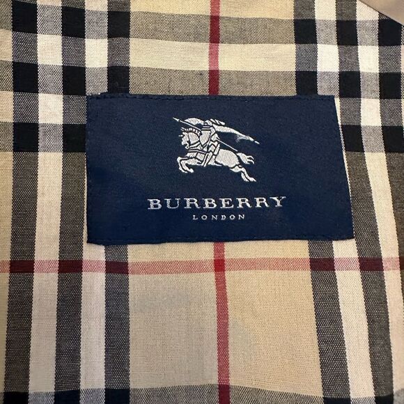 Burberry Trench Coat Men’s Beige size 44R - Picture 4 of 8